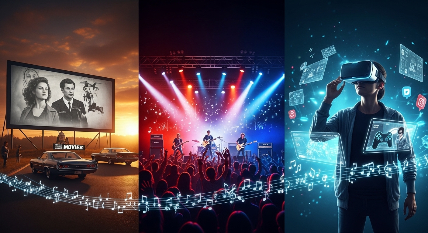 The Ever-Evolving World of Entertainment: From Silver Screens to Streaming Dreams